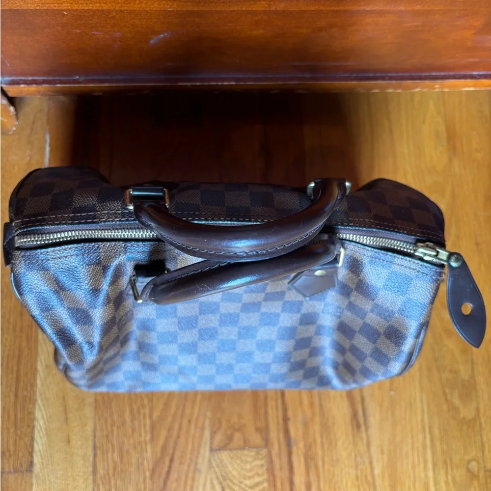 LOUIS VUITTON Damier Ebene canvas, the Speedy 30 100% AUTHENTIC!!!! - Picture 3 of 16